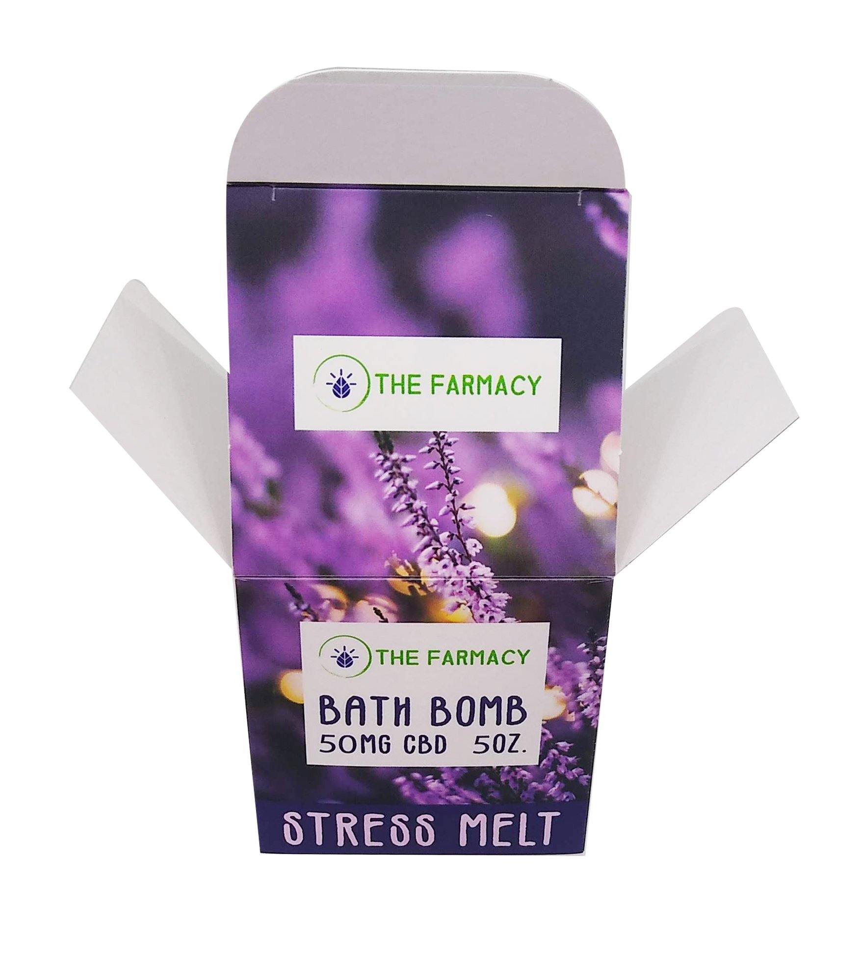 Stress Melt Bath Bomb - The Farmacy